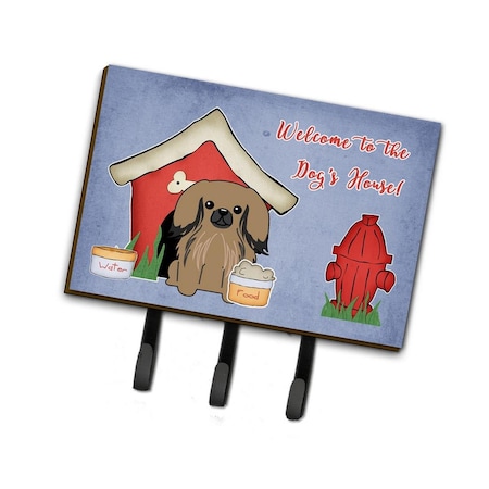 Carolines Treasures Dog House Collection Pekingnese Tan Leash or Key Holder BB2856TH68